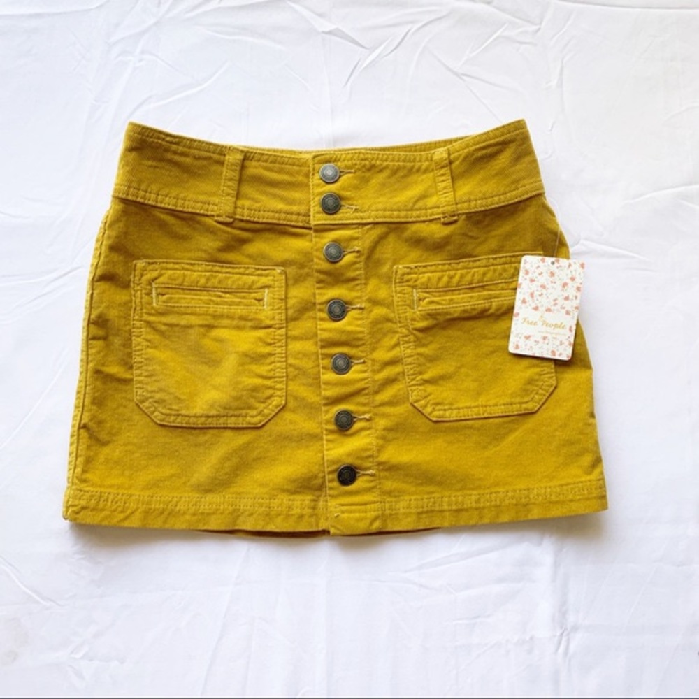 Free people mini skirt